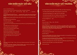 Văn Khấn Ngày Giỗ, Bài Cúng Giỗ Ông Bà ...