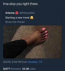Lmao Imagine Her Wearing Sandals And Her Toe Nails Start Scratching The Ground Funny Relatable Memes Funny Funny Memes
