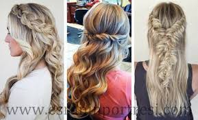 Yarim Toplanmis Dalgali Sac Modelleri Coiffures Pour Les Cheveux Longs Cheveux Long Cheveux