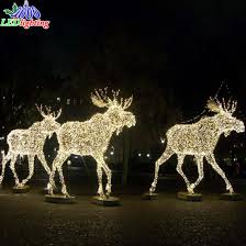 I also love changing up my decorations from time to time, particularly the outdoor ones. Commercial Outdoor Decoration Led Moose Motif Light 3d Reindeer Obboledlighting