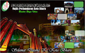 Street artwork of art, 200 metres west. Majlis Perbandaran Kota Bharu Bandar Raya Islam