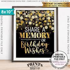 Wish + infinitive or wish + object + infinitive is used to mean want in a formal situation. Share A Memory Or Birthday Wishes Sign Birthday Wish Etsy Birthday Wishes Diy Birthday Wishes Birthday Party Decorations