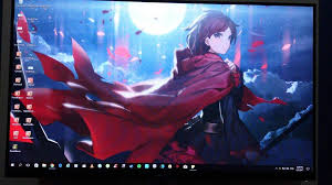 cool animated ruby rose wallpaper