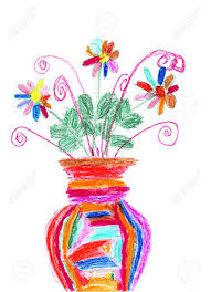 Maybe you would like to learn more about one of these? Children Drawing Vase Flowers Stock Photo Picture And Royalty Free Image Image 37565519