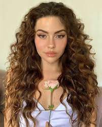 Curly Hair Colored Curly Hair Curly Hair Styles Pretty Hairstyles