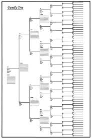 Large Blank Family Tree Chart Family Tree Chart Blank