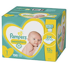 One box pampers swaddlers, cruisers, pure, baby dry diap. Pin On 365