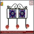Blue pottery Wall hanger from Rajasthan