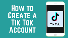 How to Create a New TikTok Account in 2 Minutes - YouTube