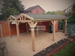 We supply a wide range of free standing or fixed quality aluminium car ports. Wooden Car Ports Woodmines Info