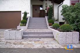 Blockstufen Treppen Blockstufen Gartentreppe Treppe