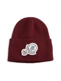 Moncler Berreto Double Logo Rib Knit Beanie Moncler Knit Beanie Beanie Rib Knit