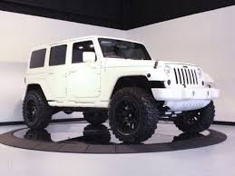 4 Door Black Jeep Rubicon For Sale Pin By Erika Castillo On Wish List White Jeep White Jeep Wrangler Jeep Wrangler Unlimited
