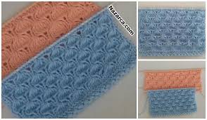 1 Ilmek Oldu 5 Ilmek Orgu Modeli Nazarca Com Orgu Baby Knitting Patterns Orgu Desenleri