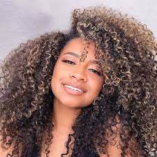 How To Maintain Color At Home Highlights Curly Hair Blonde Highlights Curly Hair Dyed Curly Hair