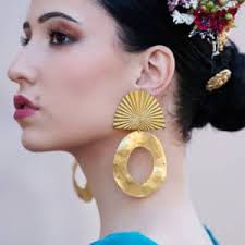 MANUELA FLAMENCA HOOP EARRINGS