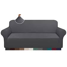 Sofa slipcovers fit right over your sofa and, with some tucks around corners and fastening, before you know it, you have a brand new couch. Buy Cherrypark Super Thick Sofa Covers For 3 Cushion Couch Stretch Fit Couch Cover Unique Pattern Sofa Slipcover For Living Room Non Slip Furniture Protector Large Grey Online In Germany B08qmqcgqs