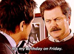 About press copyright contact us creators advertise developers terms privacy policy & safety how youtube works test new features press copyright contact us creators. Ron Swanson Birthday Gifs Get The Best Gif On Giphy