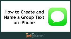 Check spelling or type a new query. How To Create And Name A Group Text On Iphone Youtube