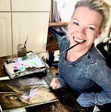 Lam kunstmaler gæster Hasle » Bornholm.nu