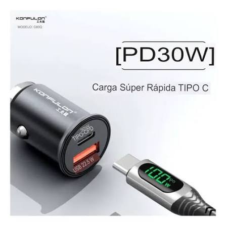Cargador Para Carro Corn Cc200