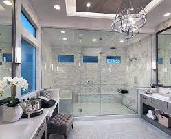 This look is both beautiful and versatile. Top 60 Best Master Bathroom Ideas Home Interior Designs Modern Master Bathroom Luxury Master Bathrooms Bathroom Design Luxury