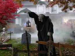 Scary Halloween Decorations Front Yard Decoration Ideas Halloween Props Halloween Yard Displays Halloween Outside Halloween Diy Outdoor
