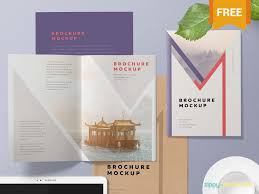 Free A5 Brochure Mockup Psd Brochure Mockup Psd Brochures Mockups Brochure Mockup Free