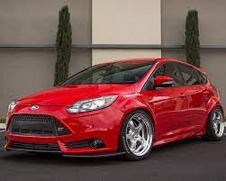 Project Focus St With The Agency Power Fender Flare Kit These Flares Allowed Us To Run An Aggressive 18x10 15 Work Meister Wheel With A Toyo 265 35 18 Tire