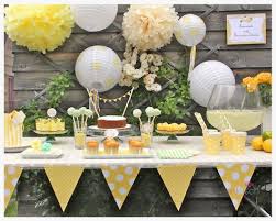 Sweet Table Hausgemachte Limonade Und Feines Aus Zitrone Limonadenstand Tischdekoration Geburtstag Limonade