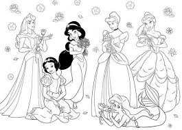 Coloring pages printable coloring pages part 2628. Kumpulan Gambar Mewarnai Princess Putri Cantik Dari Walt Disney Worldofghibli Id