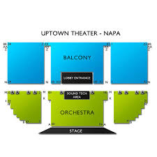 Uptown Theatre Napa 2019 Seating Chart