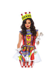 The playing cards queen of hearts costume is made from a soft foam shaped into rectangular playing cards attached to sleeveless pull over shirts. Queen Of Hearts Costume Cosplay Costumes
