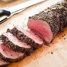 Impressive enough for guests, yet easy enough for any family dinner. Pepper Crusted Beef Tenderloin With Red Wine Orange Sauce Cooks Illustrated Beef Tenderloin Recipes Tenderloin Roast Beef Tenderloin Roast Recipes