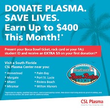 If you don't qualify for plasma donation, the center may give you one of two types of deferrals: Csl Plasma We Will Be At The Boca Bowl Saturday Facebook