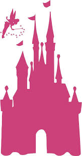 Disney Castle 22x42 Tinkerbell Vinyl Decal Wall Lettering Words Princess Disney Silhouettes Disney Castle Disney Scrapbook