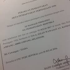 Complete your order and the certificate will be sent in digital copy softcopy to your email. Fotos Bei Suruhanjaya Syarikat Malaysia Ssm 5 Tipps Von 1084 Besucher