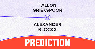 Tallon Griekspoor vs Alexander Blockx Prediction - ATP Italian Open 2026