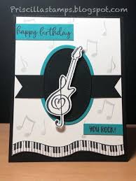 You Rock In 2020 Musical Cards Stamped Cards Inspirational Cards