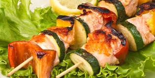 Brochette De Poisson Au Barbecue Poisson Au Barbecue Brochette De Poisson Marinade Pour Poisson
