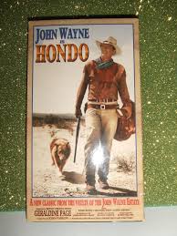 Vhs John Wayne Is Hondo Western Movie John Wayne Movies Louis L Amour