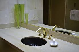 On the scale of heat resistance, terrazzo is comparable to granite. The Right Countertops For Your Bathroom