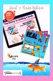 Real Vs Make Believe Digital Teaching Resource Boom Cards Toddler Speech Activities Early Elementary Resources Teacher Resources