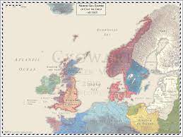 North Sea Empire Ad 1035 3958x2972 Oc Mapporn North Sea Historical Maps Map