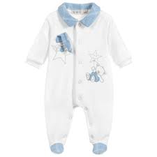 Everything Must Change Boys Ivory Velour Babygrow At Childrensalon Com Baby Boy Doll Clothes Cute Baby Clothes Baby Boy Outfits