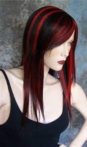 This shade of red perfectly suits long hairstyles and girls with pale skin. Wwv Hairstylestrends Me Long Hair Styles Hair Styles Black Red Hair