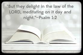 Here it means to murmur or mutter sounds of delight as you meditate on the word of god. Meditating On God S Word Knit Pray Share