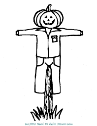 Use the download button to view the full image of scarecrow coloring pages printables printable, and download it to your computer. Scarecrow Coloring Page For Kids Free Printable No You Need To Calm Down