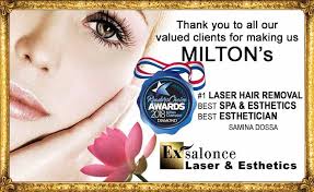 Burns, permanent changes to your skin color, and scars can occur. Milton Laser Hair Removal Spa Exsalonce Laser