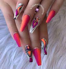 Lovenails Nailshop Nailstagram Vinanailshouston Nailwow Acrylicnailsstiletto Short Coffin Nails Designs Coffin Nails Designs Nail Designs Summer